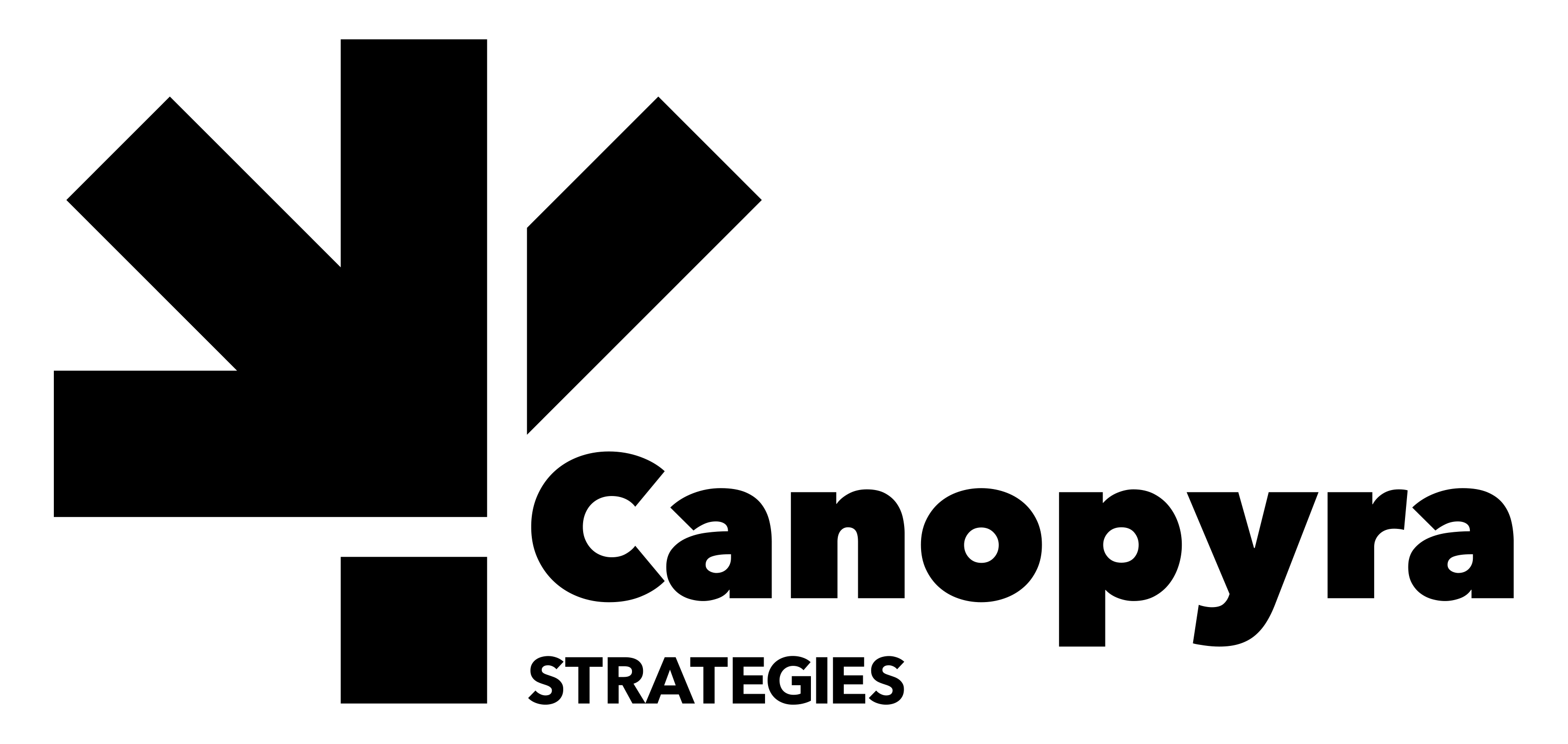 Canopyra Logo (Black Wordmark)